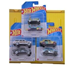 Hot Wheels 6-Car Lot: Gassers, Beach & Amusement Sets